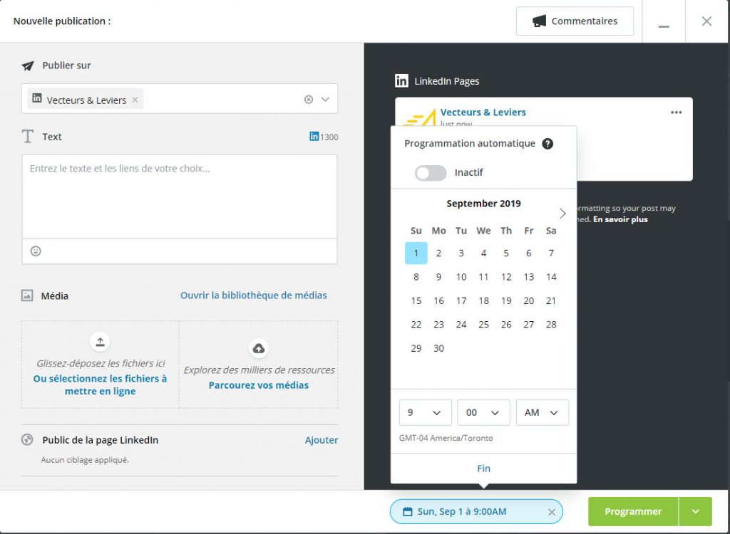programmation-hootsuite-partager-expertise-canal-arriere-plan